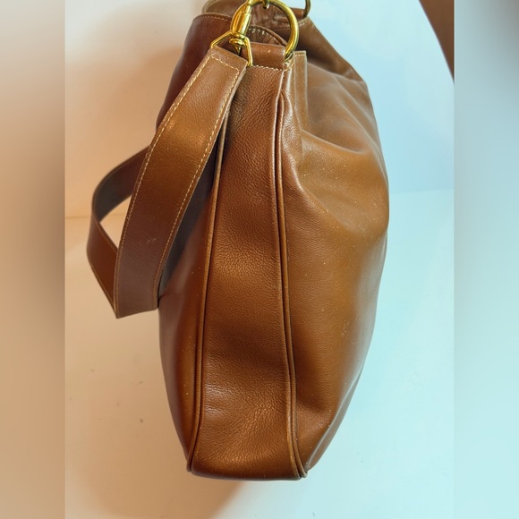 Vintage Gucci Bamboo Top Handle Hobo Shoulder Bag - Picture 5 of 15